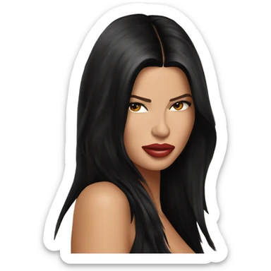 adriana lima sticker