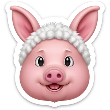 Can you do a mix of a bunny and a pig sticker