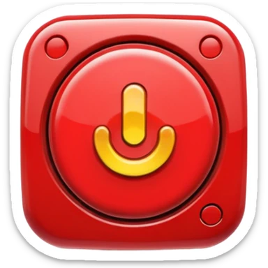 Alarm Button sticker