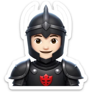 A Roblox Black Knight hacker sticker