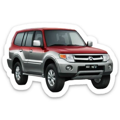 Mitsubishi Pajero NT sticker