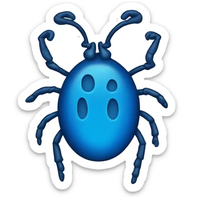 Tick under Blue star sticker
