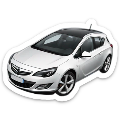 Opel astra j hatchback 2010 sticker