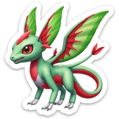 Meloetta-Flygon-Vibrava-Genesect-Gatomon-Pteromon-hybrid sticker