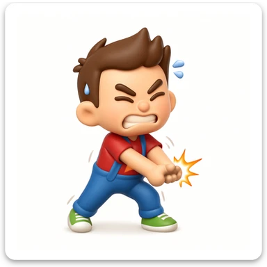 Convert the uploaded image into a 3D Apple-style emoji — preserve the key shapes, colors, and overall composition of the original image. Simplify the forms into clean, rounded cartoon-style elements while keeping the subject recognizable. Apply glossy textures, soft lighting, smooth shading, and render everything in Apple emoji style on a clean white background

 sticker