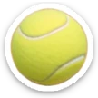 A tennis court at the Roland Garros tournament, with the iconic clay surface and a tennis ball bouncing near the net. The scene evokes the energy and excitement of the grand event, with vibrant crowds in the stands and a competitive atmosphere. sticker