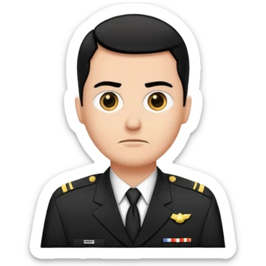 Cia Military trial exhibition sticker