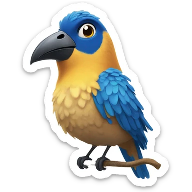 The bird from Rio movie sticker