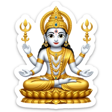 Venkateswara namam sticker