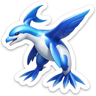 Lugia-Kyogre-Latios-fusion-creature (full body) sticker
