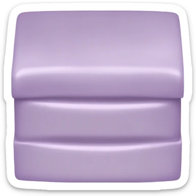 light purple vanity sticker
