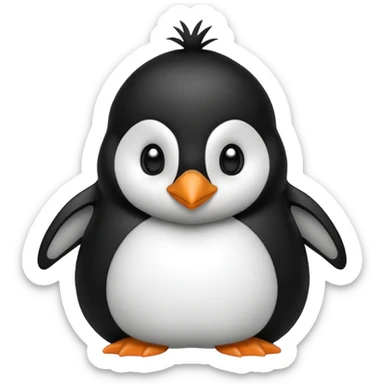 Penguin Merino sticker