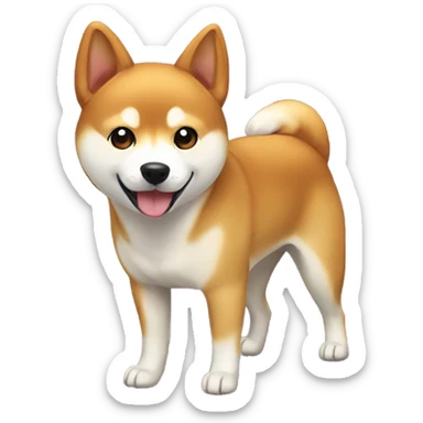 Shiba Inu dog sticker