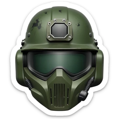 helmet inspired by Killa from Escape from Tarkov sticker