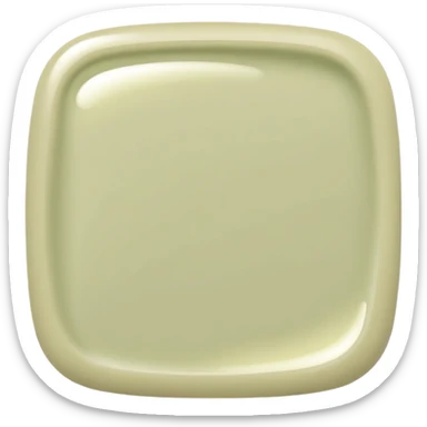 Pale olive cream swatch sticker