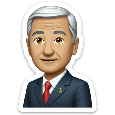 President of Uzbekistan  sticker