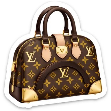 Louis Vuitton purse sticker