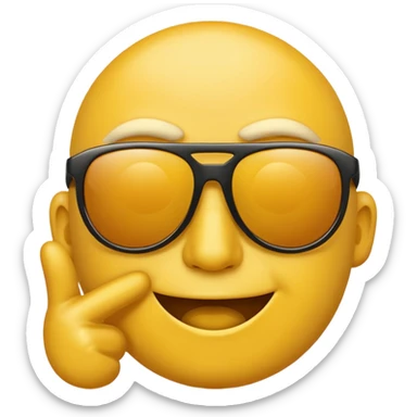 arrogant emoji sticker