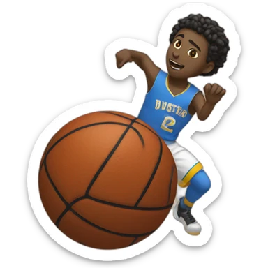 Saka with the ball sticker