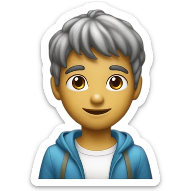 moranguinho desenho 2003 sticker