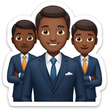 1 businessmen india sticker