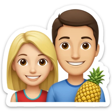 talcado and yoananas a talca city sticker