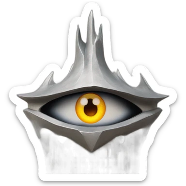 Eye of Sauron on a tower sticker