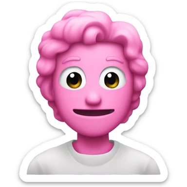 Make a discord emoji that's pink and a discord square emoji sticker