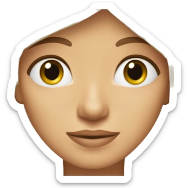 Dos chicas  la primera peli rubio y ojos verdes, la segunda pelo castaño y ojos marones sticker