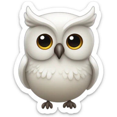 Coruja farmacêutica sticker