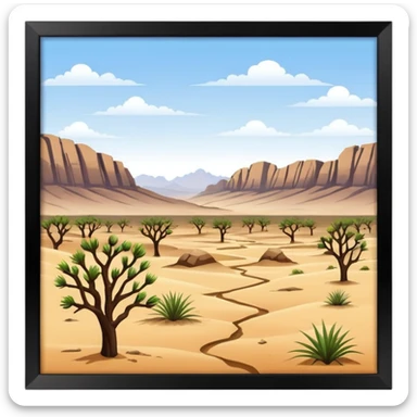 Rajasthan nature sticker