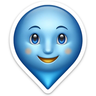 Emoji blue tick in Instagram sticker