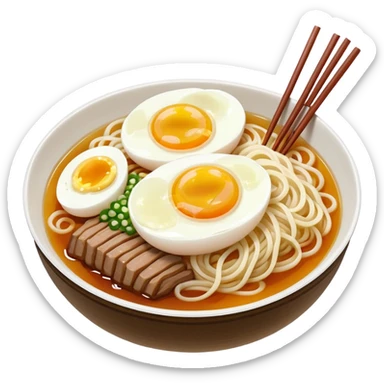 naengmyeon with half a boiled egg as topping, no beef or vegetables, no chopsticks sticker