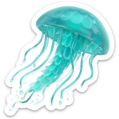 Medusa de agua sticker