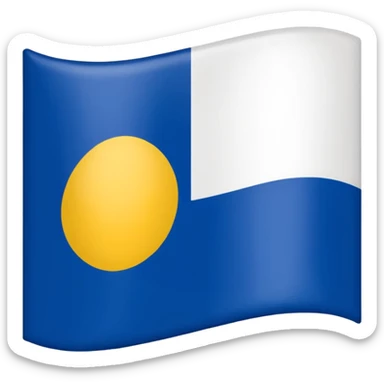 Hazme un emoji con la bandera de Baja California Sur sticker