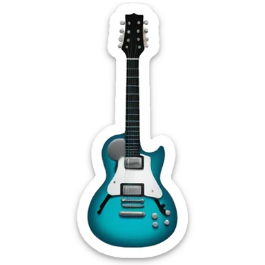 Guitar sticker