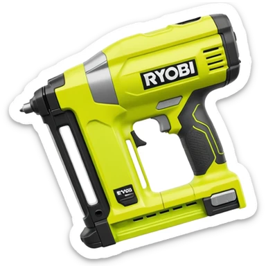RYOBI 18V ONE+ AirStrike 18-Gauge Cordless Brad Nailer   sticker