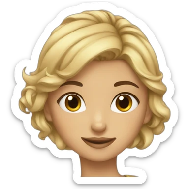 Wonderful girl sticker