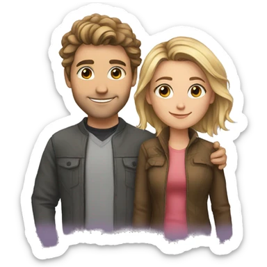 liv with trevor sticker