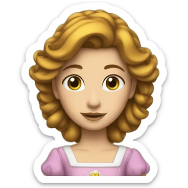 Princess-Daisy sticker