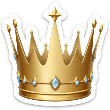 a crown for foundership team in discoord sticker
