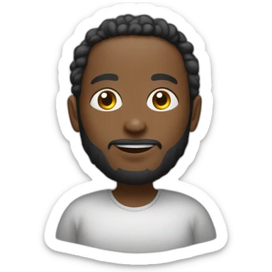 somaliaan met een grote voorhoofd sticker