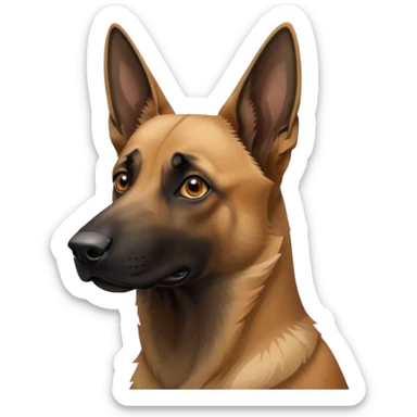 Chien malien  sticker