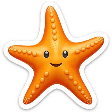 starfish toy sticker