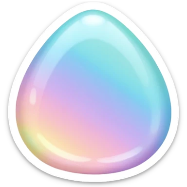 Sparkly shiny smooth soft pastel colorful pastel bright light whitish home decoration aesthetic beauty item deco sticker