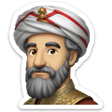 Fatih Sultan Mehmet sticker