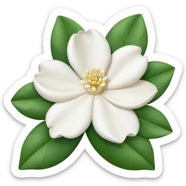 gardenias sticker