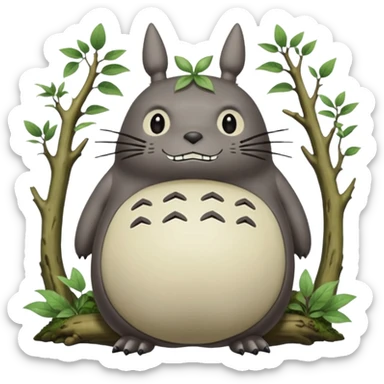 Ghibli My Neighbor sticker