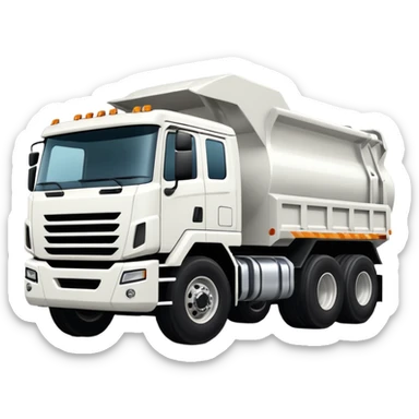 Maximum Destruction - truck (Model Year: 2022) (Iconic colour: white) - A ferocious truck featuring a vivid white base. Emphasize sharp, high-contrast black streaks across the body, creating a look of aggressive, explosive energy. sticker