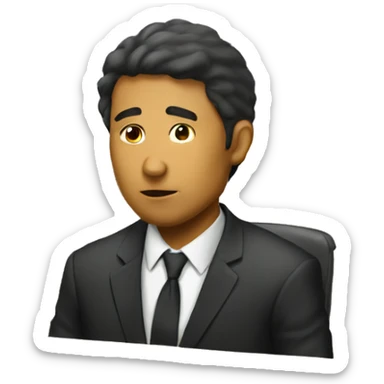 witness in a trial testifying sticker